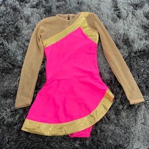 Girls kids gymnastics outfit